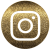 logo instragram dorado